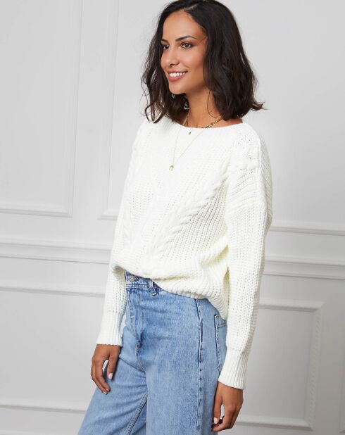 Pull Louise écru