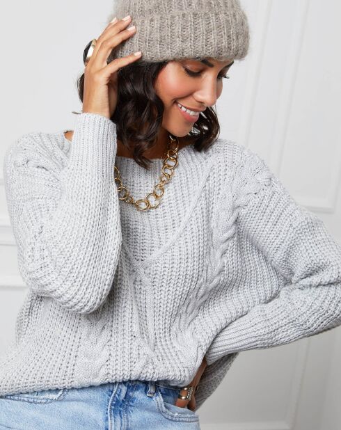 Pull Louise gris