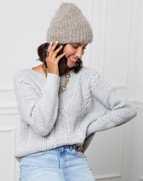 Pull Louise gris