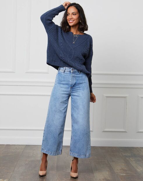 Pull Louise indigo