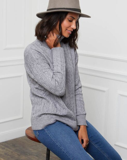 Pull Margaux gris