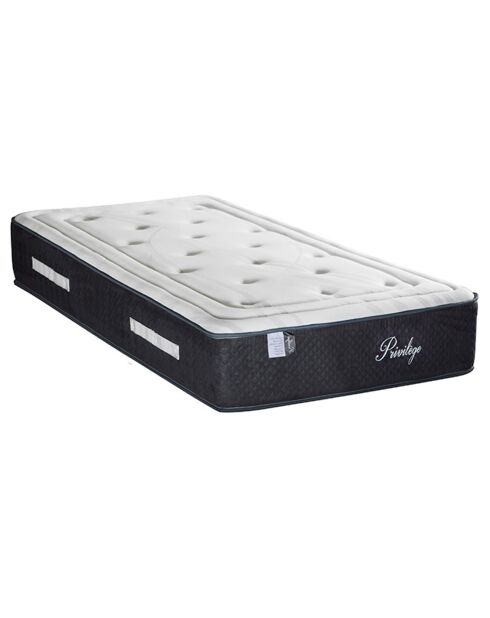 Pack prêt-à-dormir Privilège blanc/gris - 90x190 cm