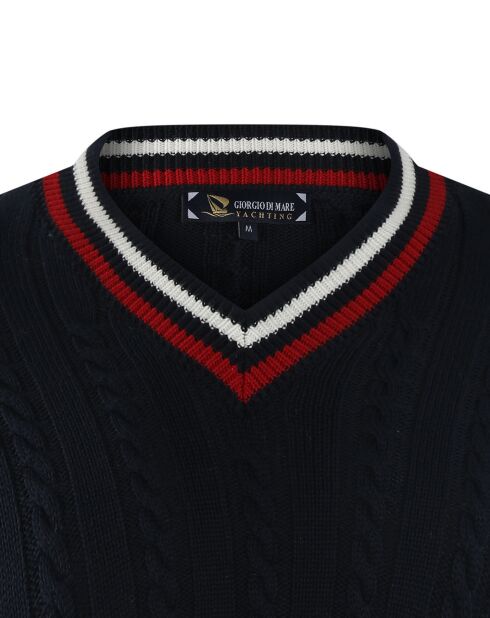 Pull Tom bleu marine