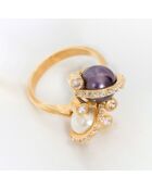 Bague Pearls With You dorée