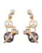 Parure Collier, Bracelet & Boucles d'oreilles Madreperline dorée