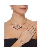 Parure Collier, Bracelet & Boucles d'oreilles Madreperline dorée