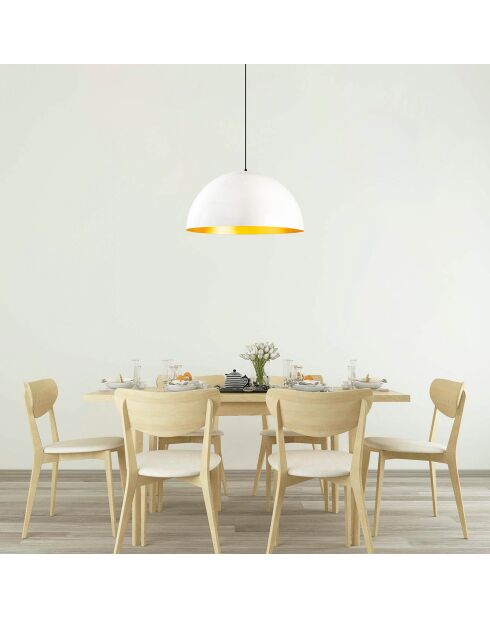 Suspension Berceste  blanche - 60x60x126 cm