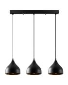 Lustre Tattoo  noir - 68x18x114 cm