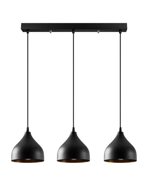 Lampadario nero Tattoo - 68x18x114 cm