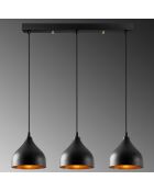 Lustre Tattoo  noir - 68x18x114 cm