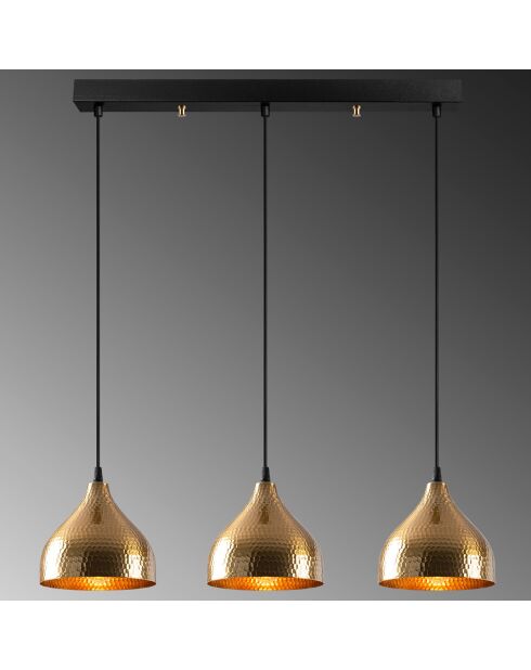 Vintage tattoo hanglamp - 68x18x114 cm