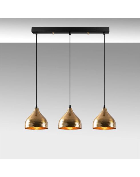 Vintage tattoo hanglamp - 68x18x114 cm