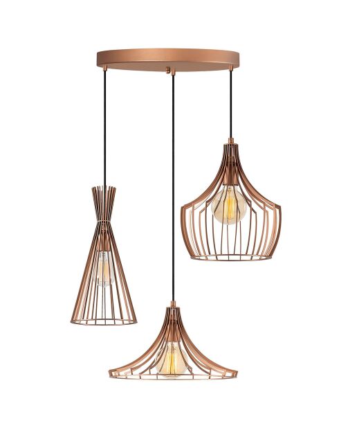 Mezopotamya koperen hanglamp - D.110x122 cm