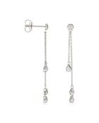 Boucles d'oreilles Diamond Falls Diamant 0.1 ct or blanc