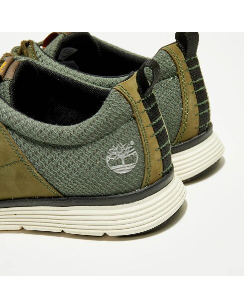 Sneakers en Cuir & Textile Oxford Killington kaki