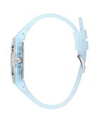 Montre Femme Limelight en Plastique & Cristaux ajourés bleue