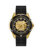 Montre Automatique Homme Bolt en Silicone noire