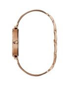 Montre Femme Chiffon en Acier rose doré