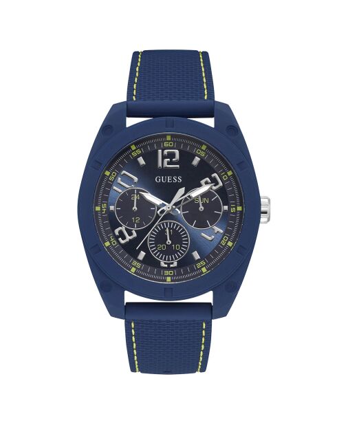 Montre Homme Dash en Silicone bleue
