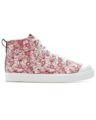 Sneakers en Toile City Orbit rouge/blanc