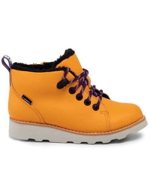 Boots en Cuir Crown Tor jaunes