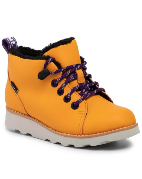 Boots en Cuir Crown Tor jaunes