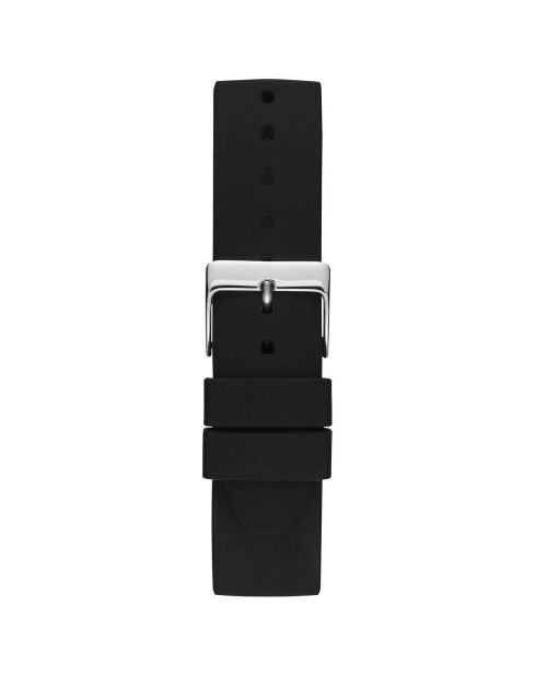 Montre Femme Time To Give en Silicone noire