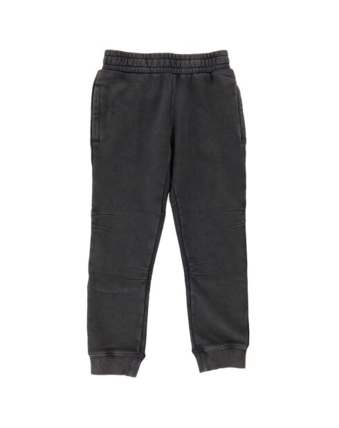 Pantalon de jogging effet délavé gris fonce