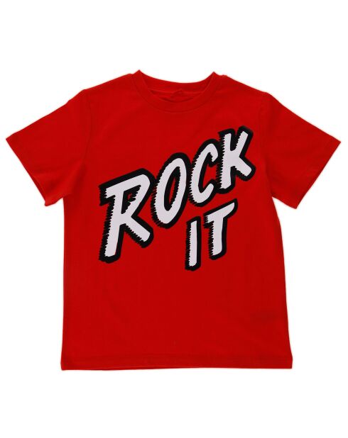 Maglietta rossa Rock It