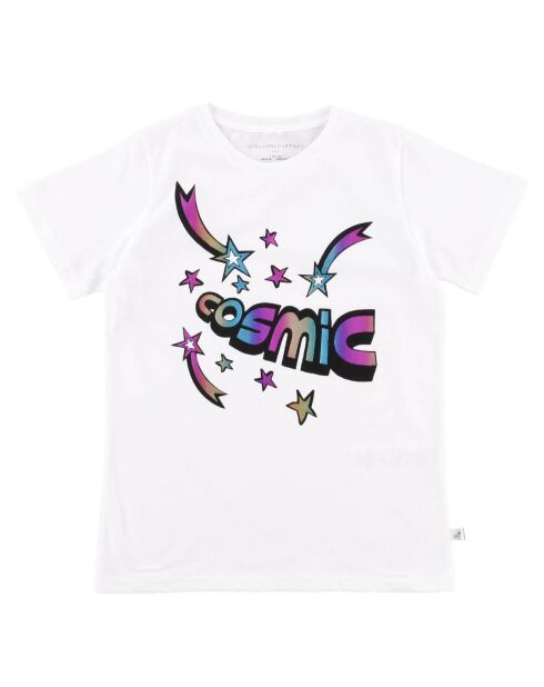 T-Shirt Cosmic blanc