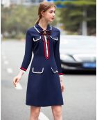 Robe Elliana bleue