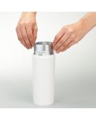 Dispensador de jabón Tower blanco - 8x8x23 cm