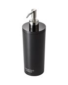 Distributeur de savon Tower noir - 8x8x23 cm