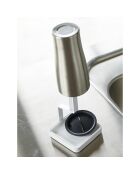 Support de séchage pour bouteille Tower blanc - 10x10x30 cm