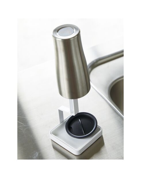Support de séchage pour bouteille Tower blanc - 10x10x30 cm