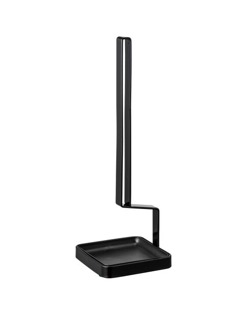 Supporto per asciugabottiglie Tower nero - 10x10x30 cm