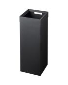 Pattumiera nera Tower - 22,5x22,5x60 cm