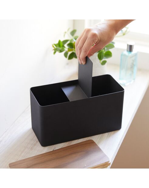 Black Rin opbergdoos - 23x10,5x14 cm