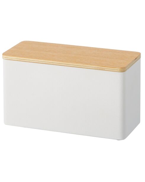 White Rin opbergdoos - 23x10,5x14 cm