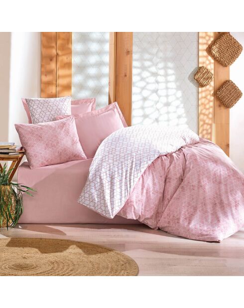 Parure Housse de couette  Best rose