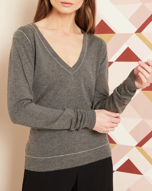 Pull col V anthracite