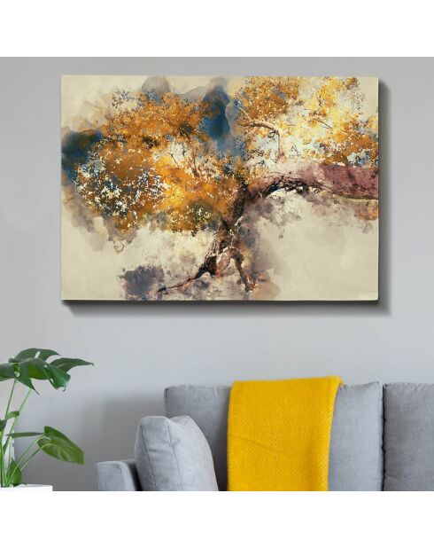 Tableau canvas décoratif multicolore - 70x100 cm