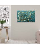 Tableau reproduction Van gogh vert - 45x70 cm