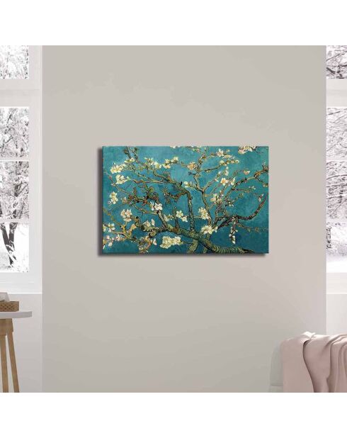 Tableau reproduction Van gogh vert - 45x70 cm