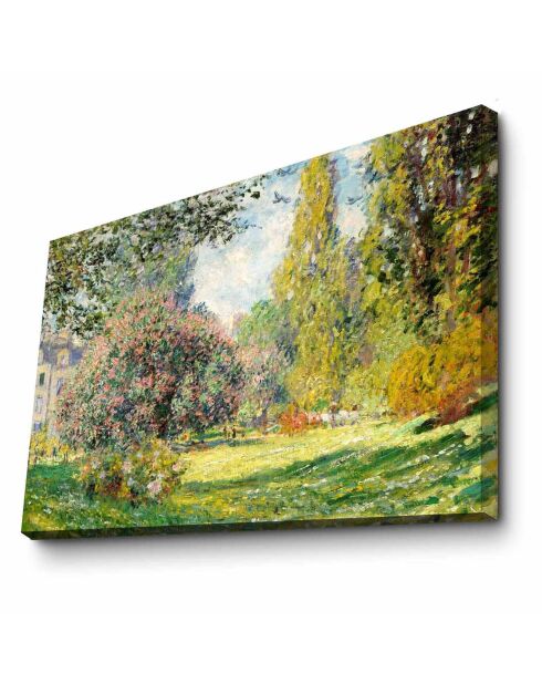 Tableau reproduction Claude Monet multicolore - 70x100 cm