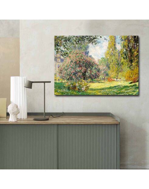Tableau reproduction Claude Monet multicolore - 70x100 cm