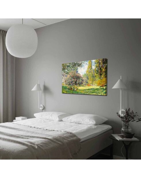 Tableau reproduction Claude Monet multicolore - 70x100 cm