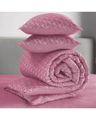 Parure Housse de couette Vague rose - 240x220 cm