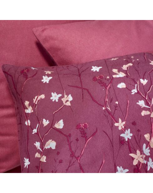 Parure housse de couette Heather rose fuchsia