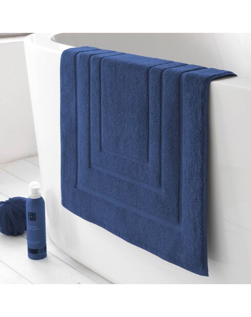 Tapis de bain Pacifique bleu indigo - 50x75 cm
